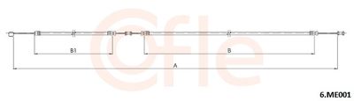 Bonnet Cable COFLE 92.6.ME001