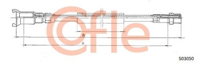 Speedometer Cable COFLE 92.S03050