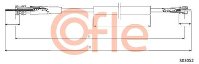 Speedometer Cable COFLE 92.S03052