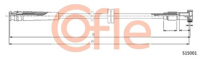 Speedometer Cable COFLE 92.S1S001