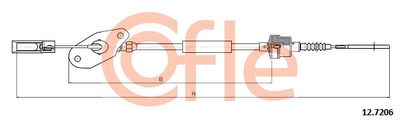 Cable Pull, clutch control COFLE 92.12.7206