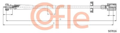 Speedometer Cable COFLE S07016