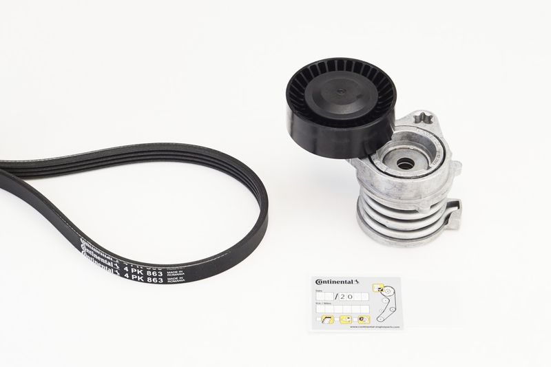 CONTINENTAL CTAM 4PK863K1 V-Ribbed Belt Set
