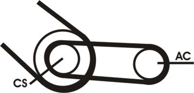 V-Ribbed Belt Set CONTINENTAL CTAM 4PK916 ELAST T1