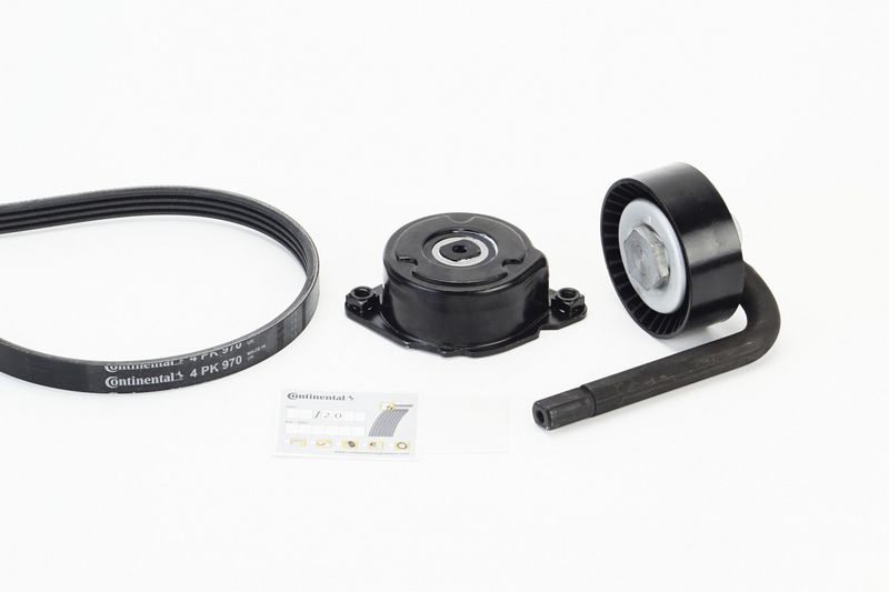 CONTINENTAL CTAM 4PK970K1 V-Ribbed Belt Set