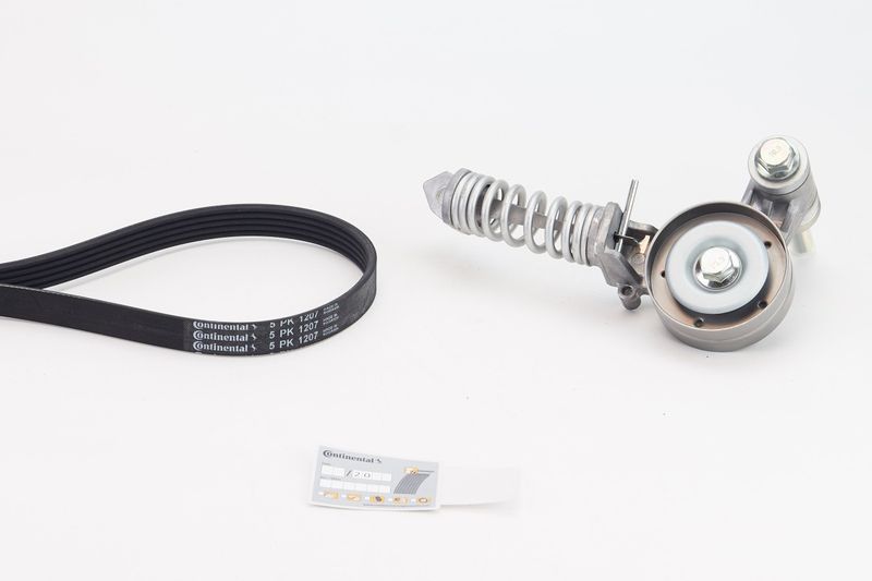 CONTINENTAL CTAM 5PK1207K1 V-Ribbed Belt Set