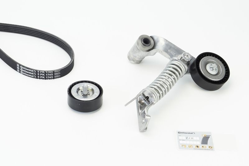 CONTINENTAL CTAM 5PK1745K1 V-Ribbed Belt Set