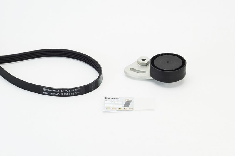 CONTINENTAL CTAM 5PK875K1 V-Ribbed Belt Set