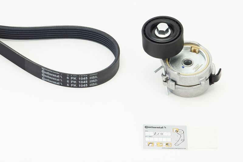 CONTINENTAL CTAM 6PK1045K4 V-Ribbed Belt Set