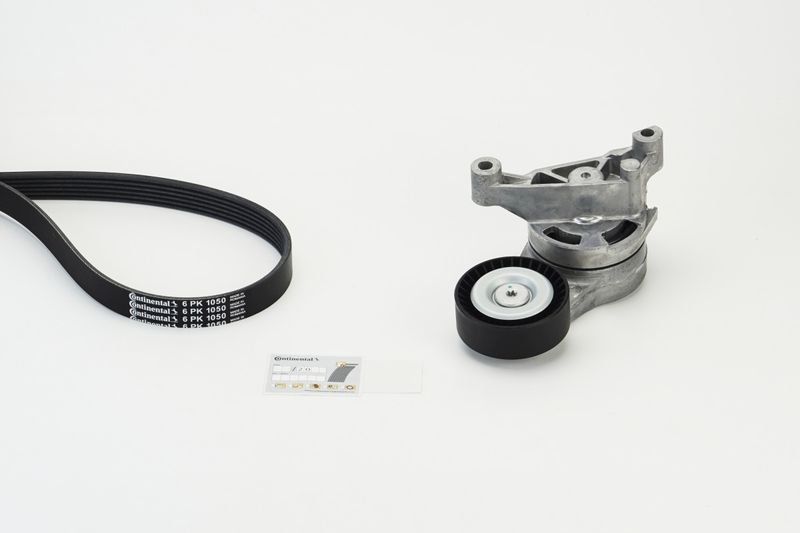 CONTINENTAL CTAM 6PK1050K2 V-Ribbed Belt Set