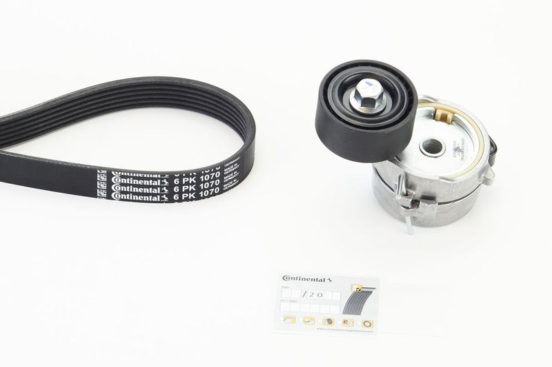 CONTINENTAL CTAM 6PK1070K5 V-Ribbed Belt Set