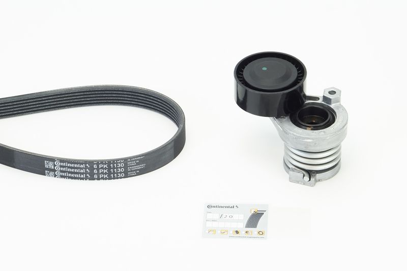 CONTINENTAL CTAM 6PK1130K4 V-Ribbed Belt Set