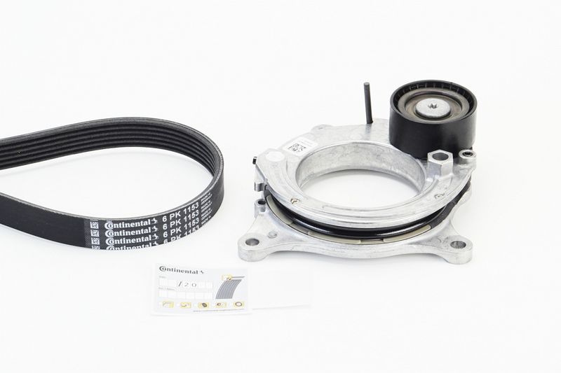 CONTINENTAL CTAM 6PK1153K3 V-Ribbed Belt Set