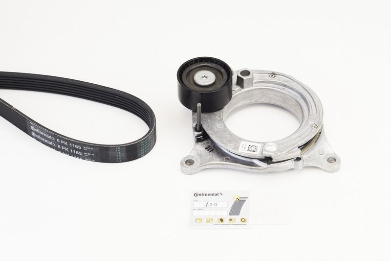 CONTINENTAL CTAM 6PK1165K1 V-Ribbed Belt Set