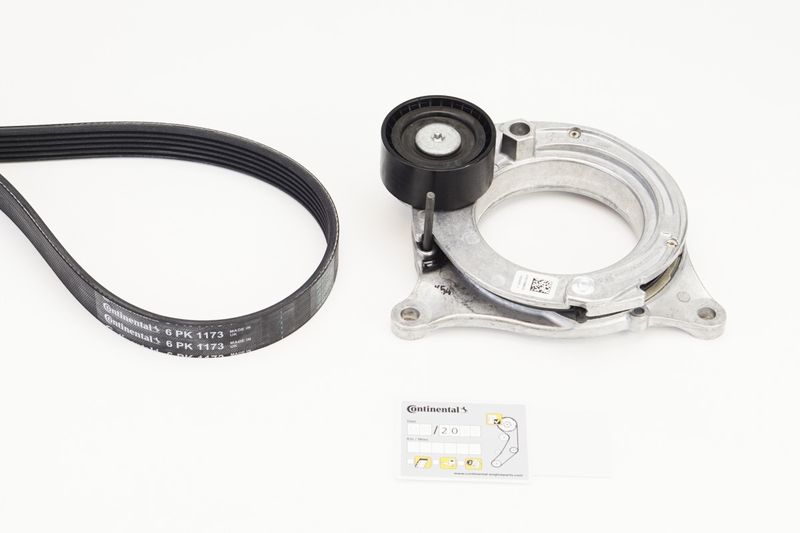 CONTINENTAL CTAM 6PK1173K1 V-Ribbed Belt Set