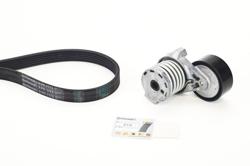 CONTINENTAL CTAM 6PK1173K3 V-ribbed Belt Set