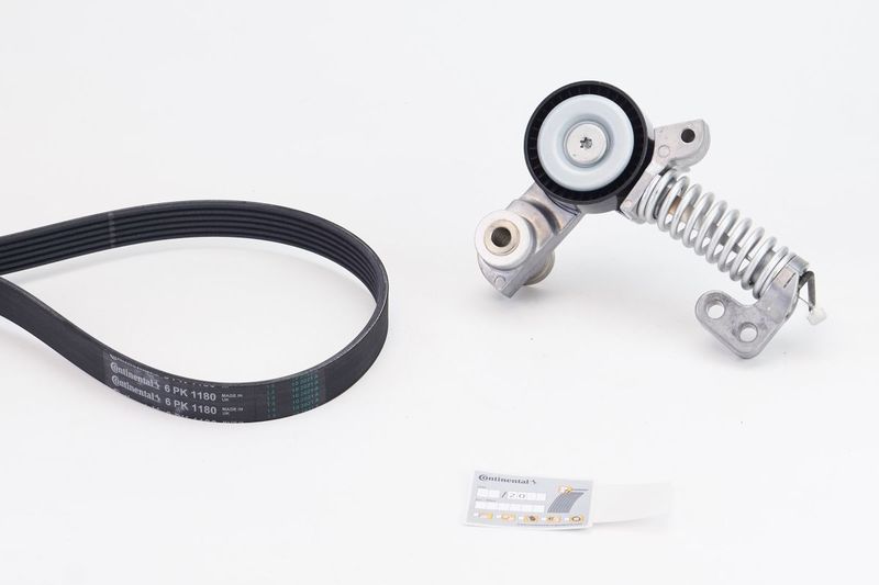 CONTINENTAL CTAM 6PK1180K4 V-Ribbed Belt Set