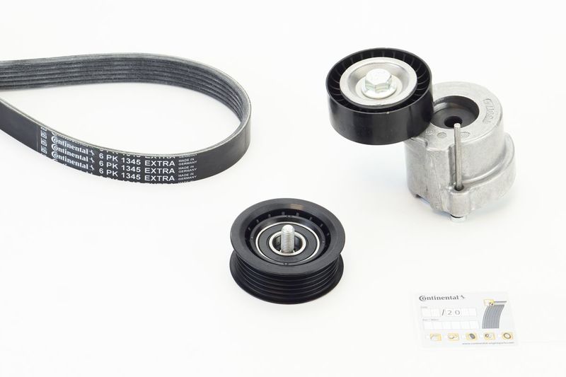 CONTINENTAL CTAM 6PK1345 EXTRA K1 V-Ribbed Belt Set