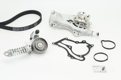 Water Pump + V-Ribbed Belt Kit CONTINENTAL CTAM 6PK1400WP1