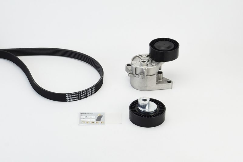 CONTINENTAL CTAM 6PK1555K2 V-Ribbed Belt Set