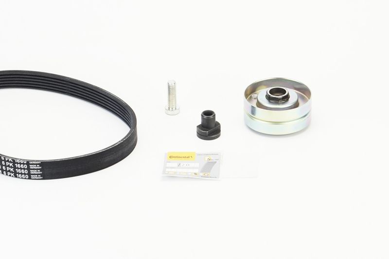 CONTINENTAL CTAM 6PK1660K3 V-Ribbed Belt Set