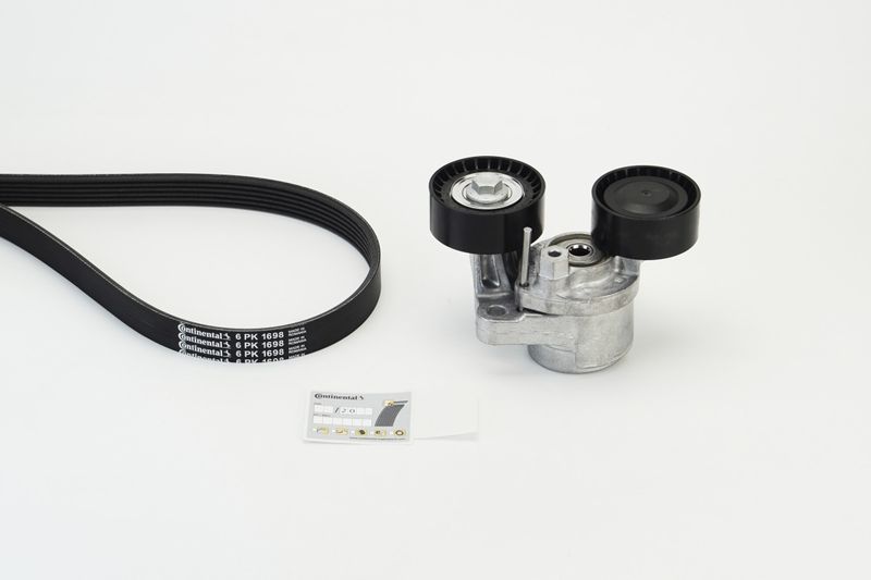 CONTINENTAL CTAM 6PK1698K1 V-Ribbed Belt Set