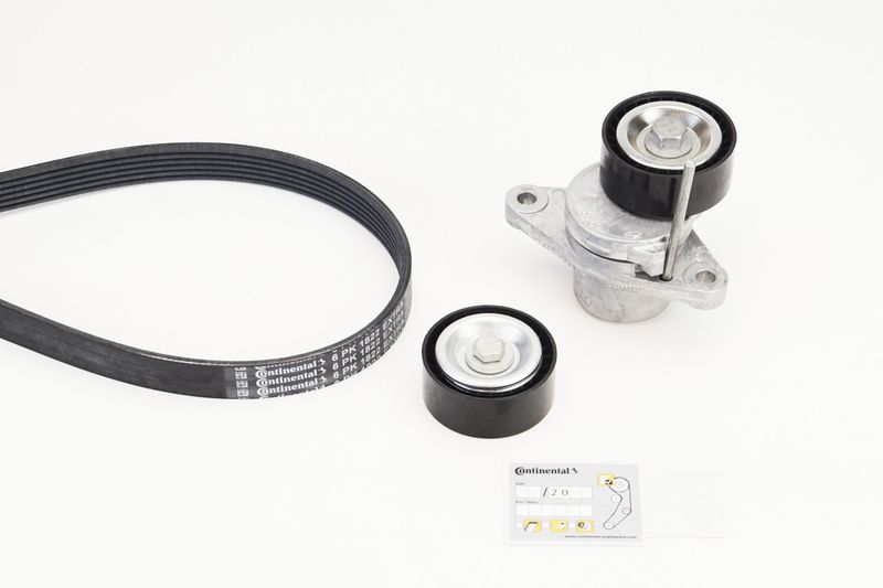 CONTINENTAL CTAM 6PK1822 EXTRA K1 V-Ribbed Belt Set