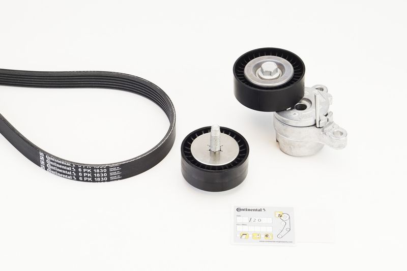 CONTINENTAL CTAM 6PK1830K1 V-Ribbed Belt Set