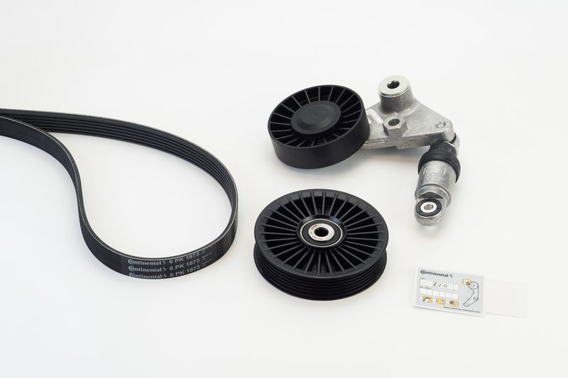 CONTINENTAL CTAM 6PK1873K3 V-Ribbed Belt Set