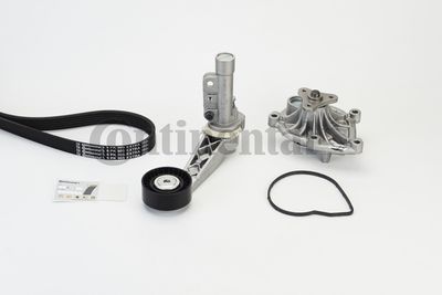 Water Pump + V-Ribbed Belt Kit CONTINENTAL CTAM 6PK905 EXTRA WP1