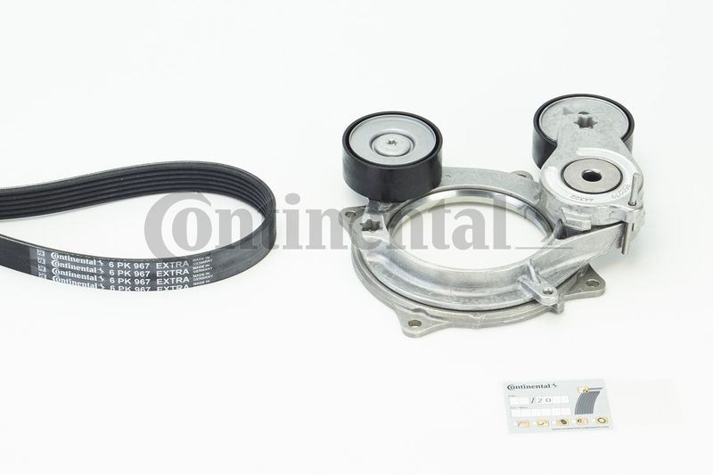 CONTINENTAL CTAM 6PK967 EXTRA K1 V-Ribbed Belt Set