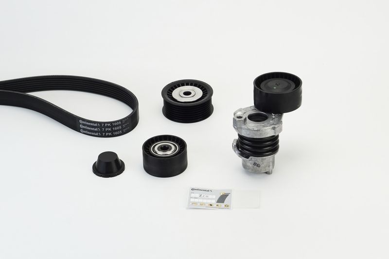 CONTINENTAL CTAM 7PK1605K1 V-Ribbed Belt Set