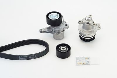 Water Pump + V-Ribbed Belt Kit CONTINENTAL CTAM 7PK1705WP1