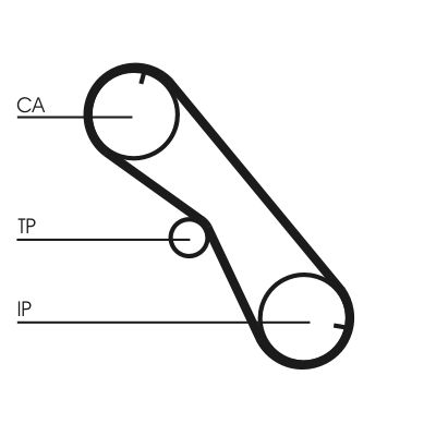 CONTINENTAL CTAM CT1089K2 Timing Belt Kit