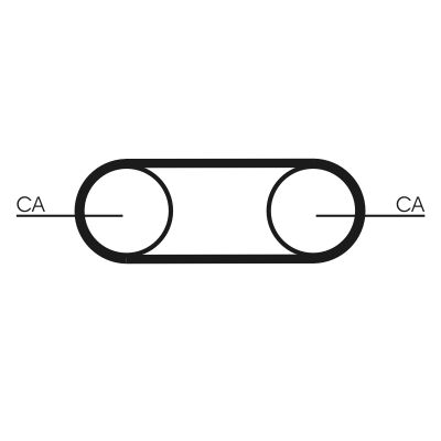 Timing Belt CONTINENTAL CTAM CT1112