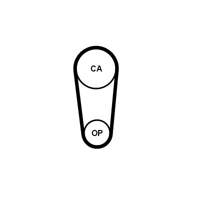 Timing Belt CONTINENTAL CTAM CT1246