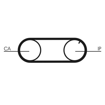CONTINENTAL CTAM CT641 Timing Belt