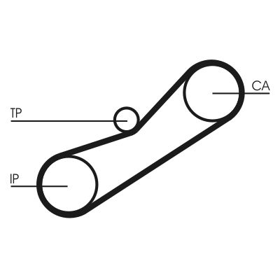 Timing Belt CONTINENTAL CTAM CT950