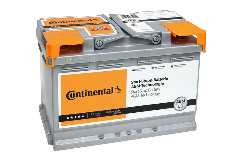 CONTINENTAL 2800012006280 Starter Battery