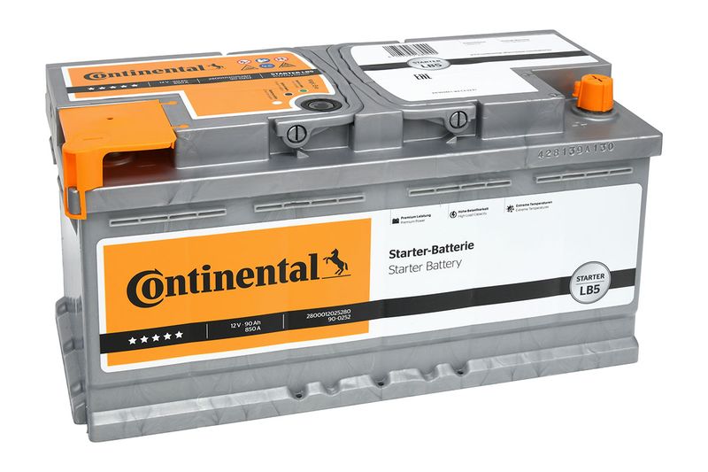 CONTINENTAL 2800012025280 Starter Battery
