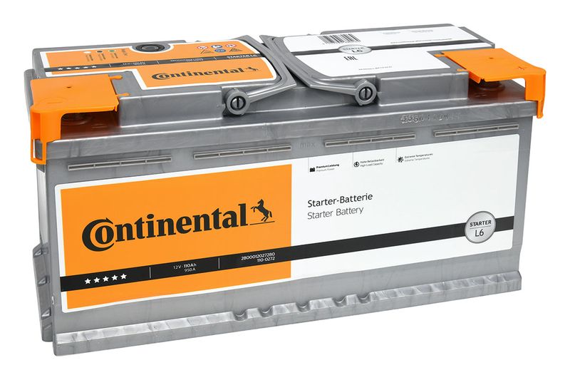 CONTINENTAL 2800012027280 Starter Battery