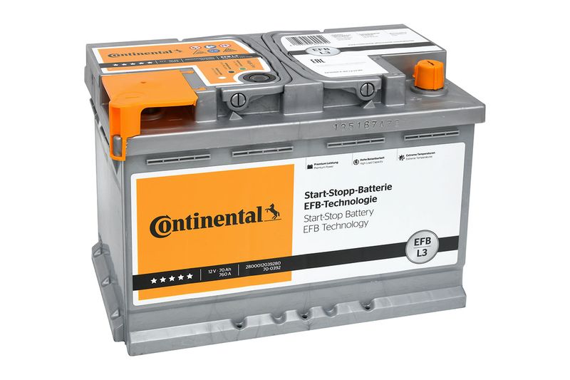 CONTINENTAL 2800012039280 Starter Battery