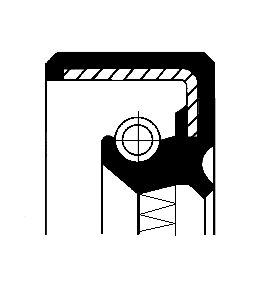 CORTECO 01012806B Shaft Seal, power take-off