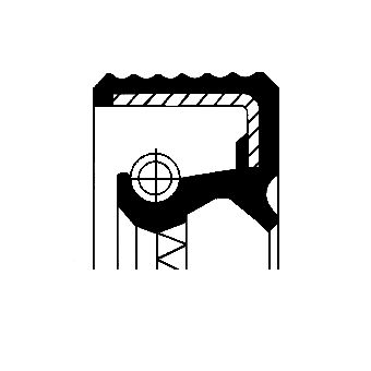 Shaft Seal, differential CORTECO 01018330B