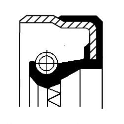 CORTECO 01019463B Shaft Seal, transfer case
