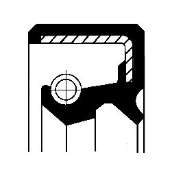 CORTECO 01020064B Shaft Seal, steering gear