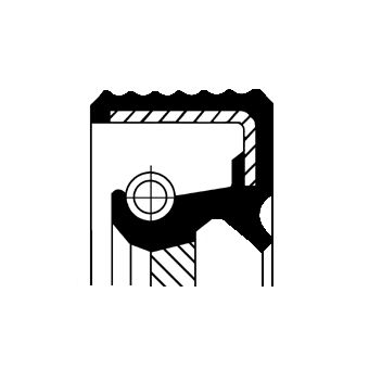 Shaft Seal, differential CORTECO 01020536B