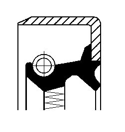 Shaft Seal, differential CORTECO 01026337B