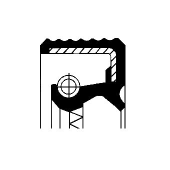CORTECO 01026454B Shaft Seal, differential