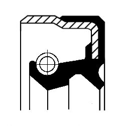 CORTECO 01029595B Shaft Seal, differential